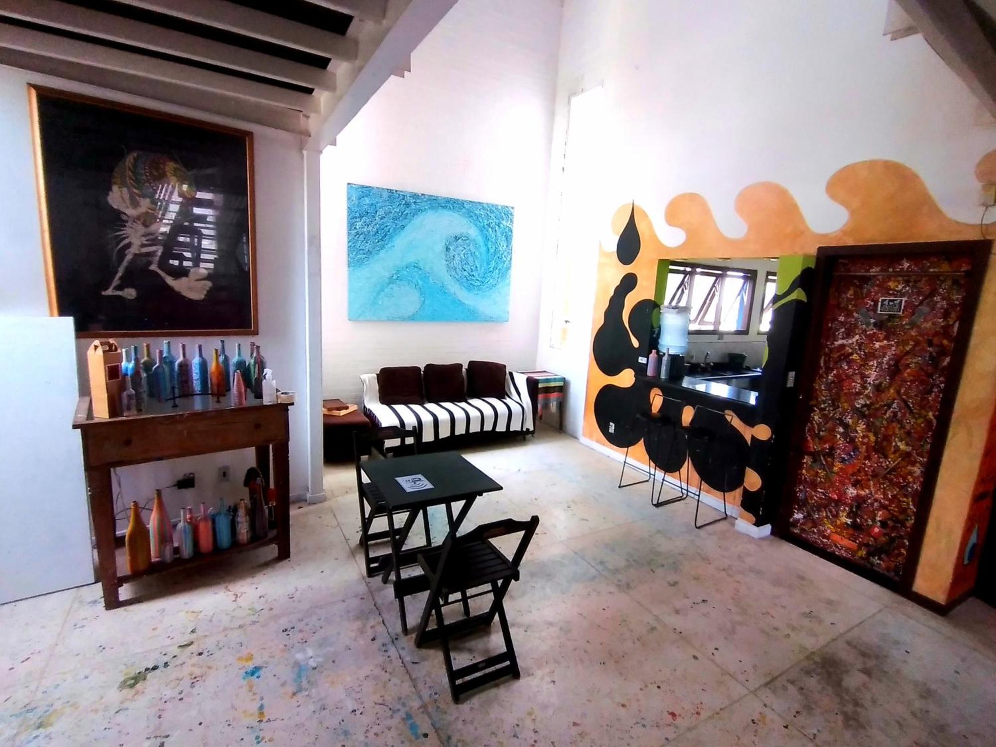 Loft-Atelier 100M Praia Florianópolis Buitenkant foto